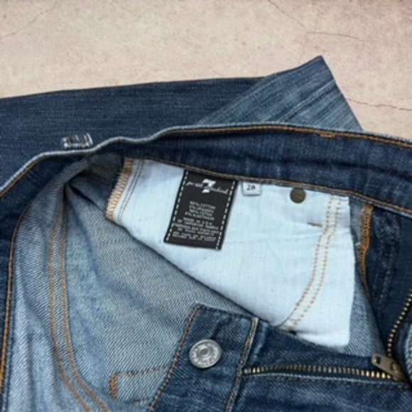 7 For All Mankind Womens Bootcut Jeans - Size 28 - Picture 4 of 10